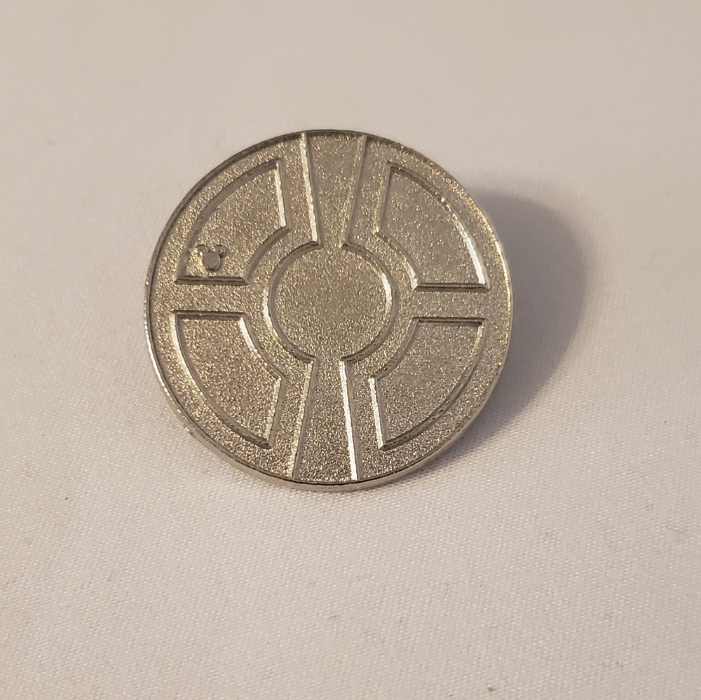 Disney Map Icon Series Silver Pin